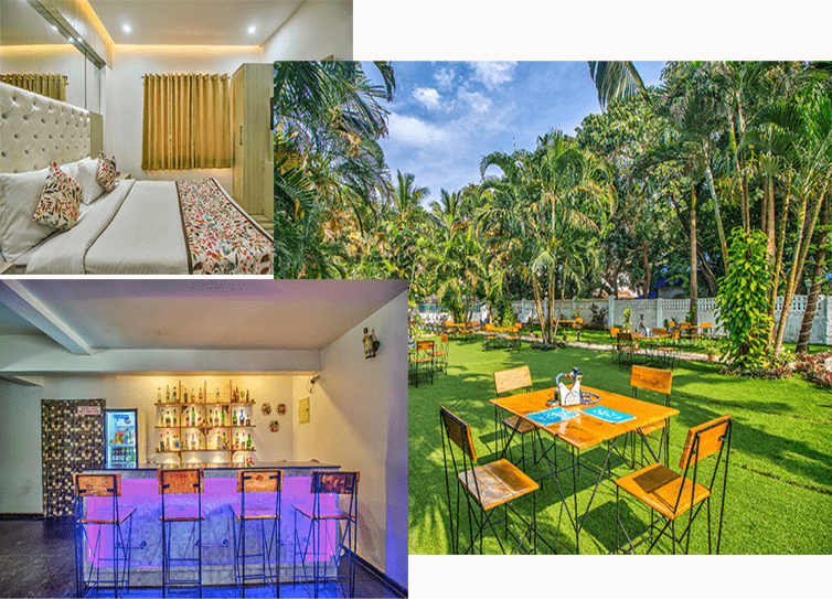 best hotel in vagator goa  
best stay in vagator goa 